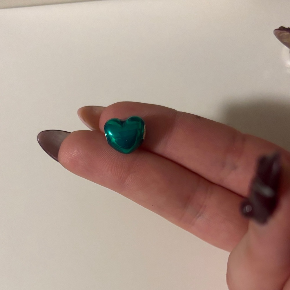 Green Heart charm